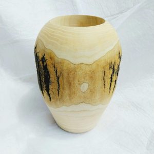 Classic Wooden Vase