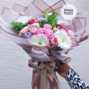 Vibrant Artificial Mix Bouquet